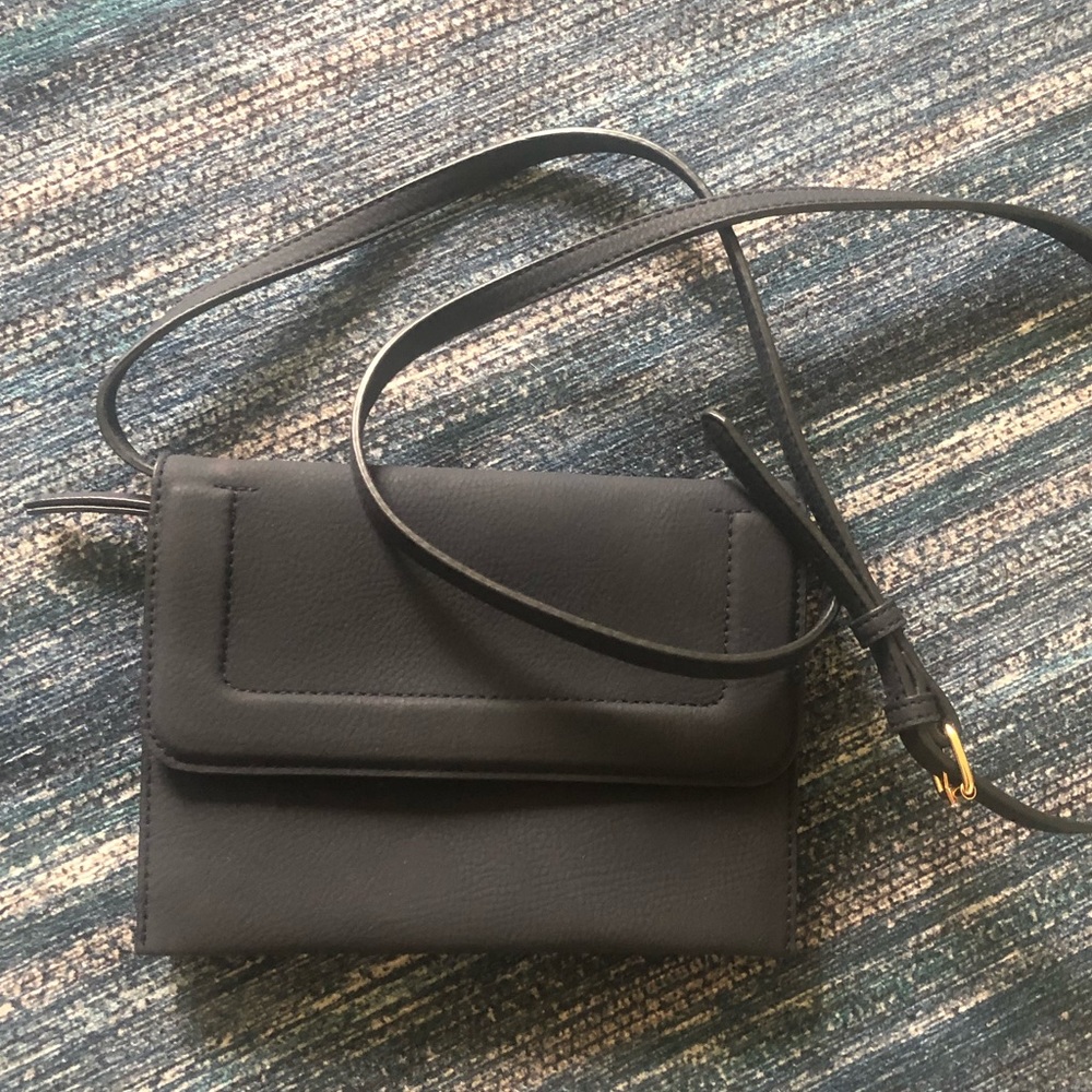 Dark Navy Compact Crossbody Bag